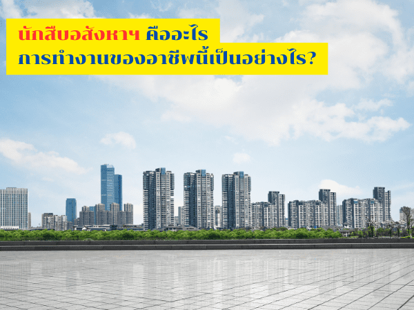 นักสืบอสังหา, หาเจ้าของที่ดิน, สืบหาทำเลทอง, บริษัทนักสืบอสังหา,