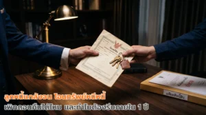 ลูกหนี้โอนทรัพย์หนีหนี้ ส่งมอบโฉนดที่ดินและกุญแจบ้านให้ผู้อื่นหลังถูกทวงถาม